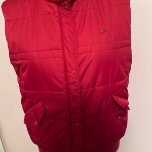 LaCosta red  Puffer Vest